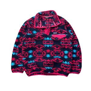 Patagonia Synchilla Snap-T Girls Pullover Fleece Aztec